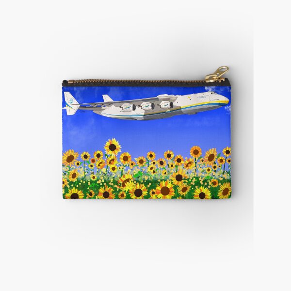 Item preview, Mighty Mryia and sunflowers. Ukrainian Antonov AN225 designed and sold by Theoldgirl900.