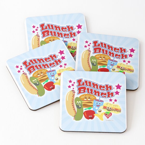 Item preview, The Lunch Bunch Cute Cartoon Food Pals designed and sold by mytshirtfort.
