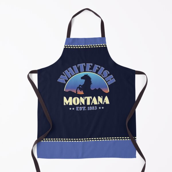 Item preview, Whitefish, MT Montana Wild Horses designed and sold by NoBonesLife.