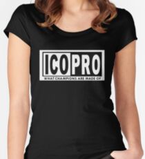 ICO PRO Women's Fitted Scoop T-Shirt