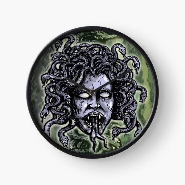 Medusa Gorgon Clock