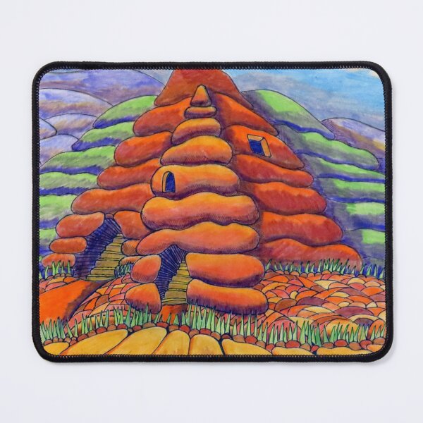 Item preview, 622 - ALIEN CAVE DWELLINGS - DAVE EDWARDS - COLOURED PENCILS - 2022 designed and sold by BLYTHART.