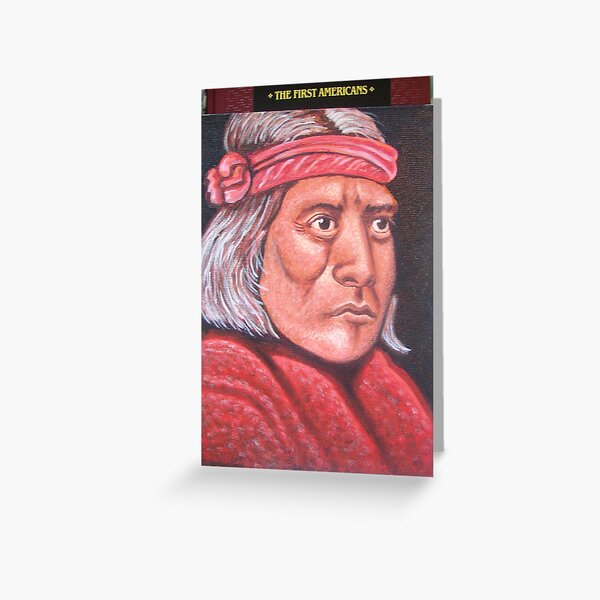 am.indian Greeting Card
