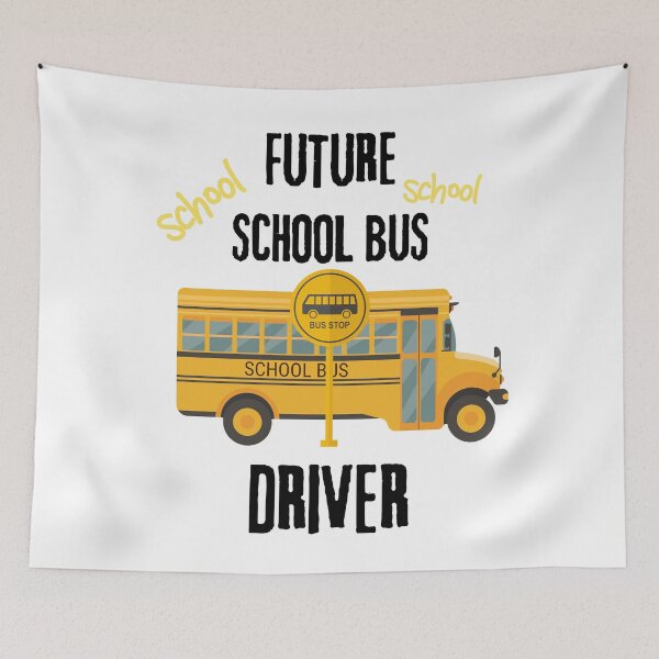 Item preview, Funny Future School Bus Driver Driving Kids Gift designed and sold by BronikowskiART.