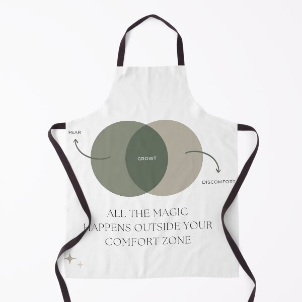 Item preview, All the magic happens outside comfort zone designed and sold by Shope Buzz.