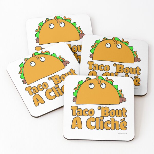 Item preview, Taco Cliché Funny Mexican Food Saying  designed and sold by mytshirtfort.