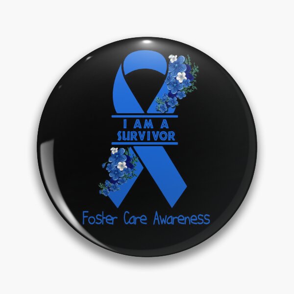 Item preview, I Am A Suvivor Ribbon Foster Care Awareness designed and sold by heppenp.