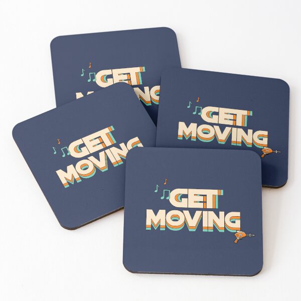 Item preview, Get Moving designed and sold by fhodgson.