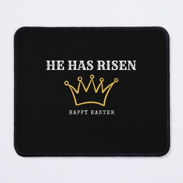 Item preview, He has risen Happy Easter resurrection Sunday - Happy Easter Christmas Xmas - Jesus cross our Savior designed and sold by Marina Nagi (Inspire Ville).
