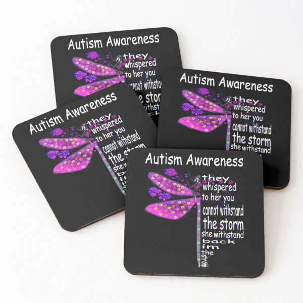 Item preview, Autism Awareness, Dragonfly Autism Mom designed and sold by boyastore.