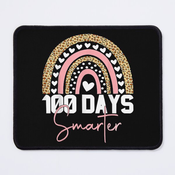 Item preview, 100 Days Smarter Happy 100th Day Of School Rainbow Leopard  designed and sold by wendyy88.