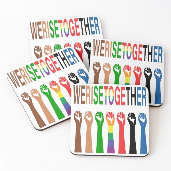 Item preview, We Rise Together  - Gay Pride designed and sold by MauveMoves.