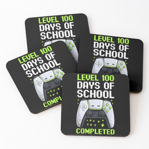 Item preview, 100 Days Of School For Boys Level Completed Gamer  designed and sold by aprilsav.