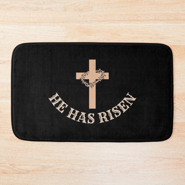 Item preview, He has risen Happy Easter resurrection Sunday - Happy Easter Christmas Xmas - Jesus cross our Savior designed and sold by Marina  Nagi (Inspire Ville).