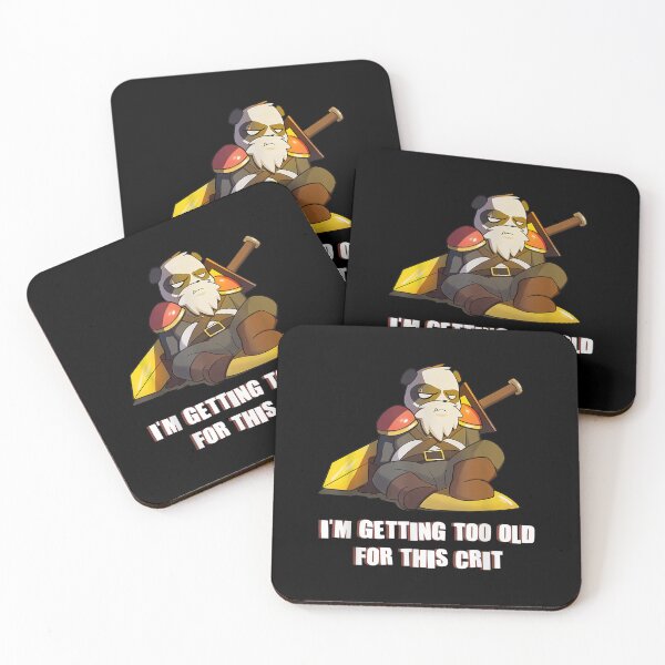 Item preview, Too Old For This Crit Funny Rpg Loves Dragons Pun  designed and sold by wendyy88.