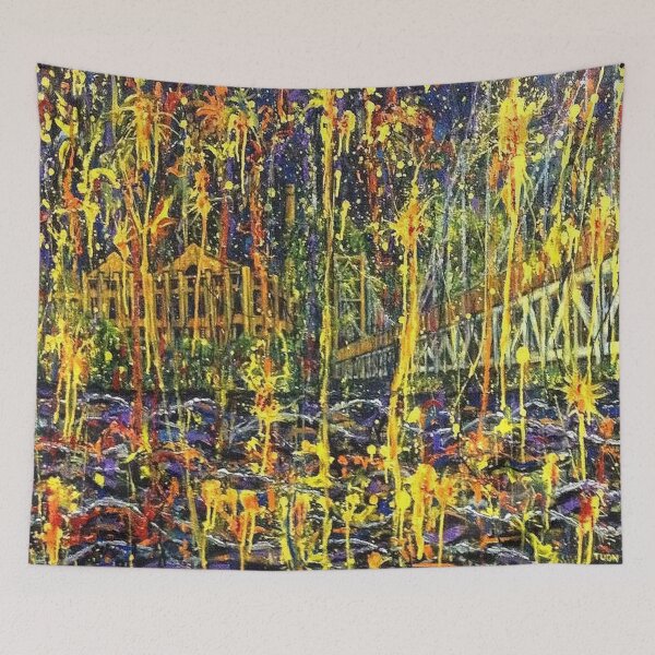 Item preview, Fintagem on the Engenho Central suspension bridge  designed and sold by Robinson Tuon.