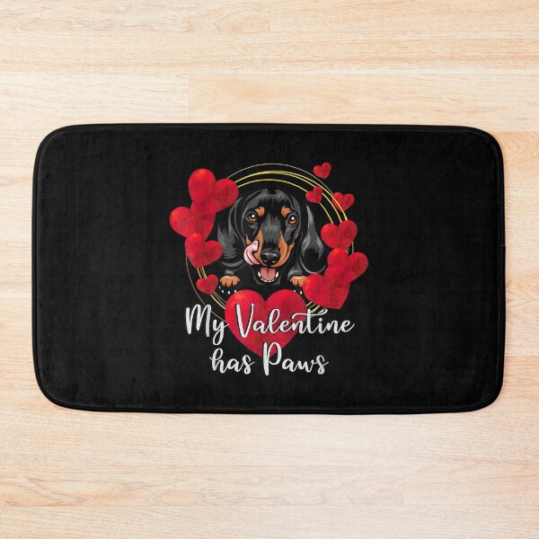 Item preview, My Valentine Has Paws Dog Mama Dachshund Dog Mom Fur Mama  designed and sold by wendyy88.