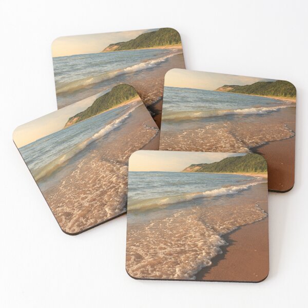 Item preview, Waves on the Shore of Lake Michigan near Otter Creek, Sleeping Bear Dunes National Lakeshore, Michigan designed and sold by Daniel Arthur Brown Photography.