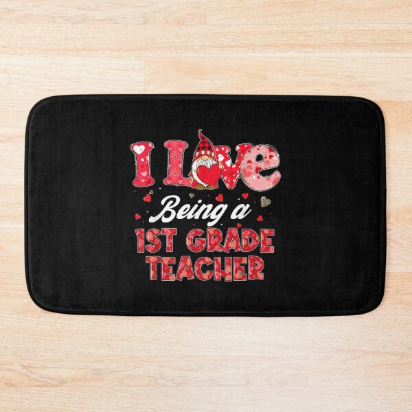 Item preview, Funny Gnome I Love Being A 1st Grade Teacher Valentines Day  designed and sold by wendyy88.