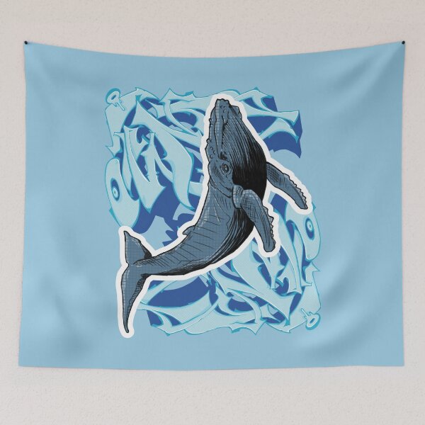 Item preview, Street Blue Whale designed and sold by Otmgraff.