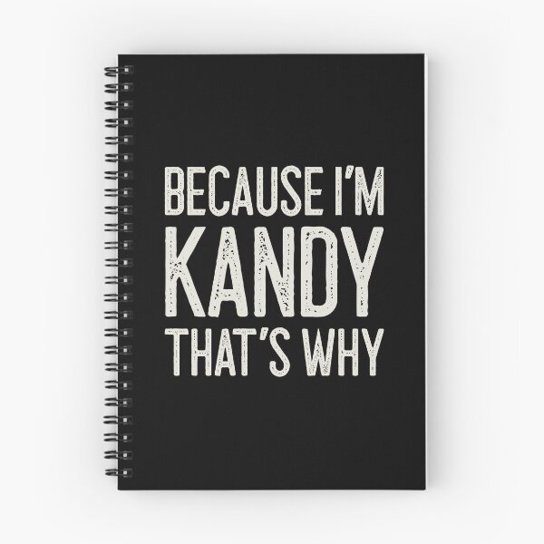 Item preview, Because I’m Kandy That’s Why Funny Personalized Name designed and sold by MariosNydras.