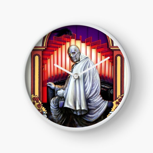 Phantom Spectre at the organ Clock