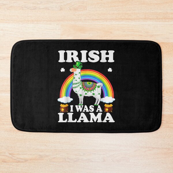 Item preview, Irish I Was A Llama Leprechaun Hat Llama St Patrick's Day  designed and sold by aprilsav.