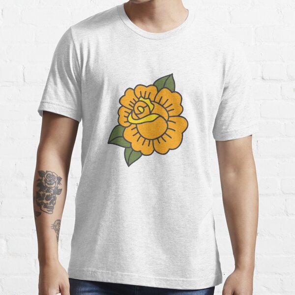 Item preview, rose. traditional tattoo flash designed and sold by zizimentos.