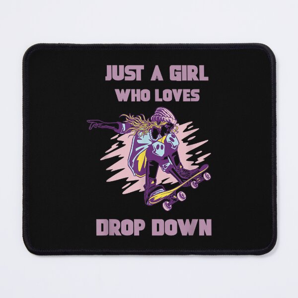 Item preview, Funny Just A Girl Who Loves Drop Down  designed and sold by wendyy88.