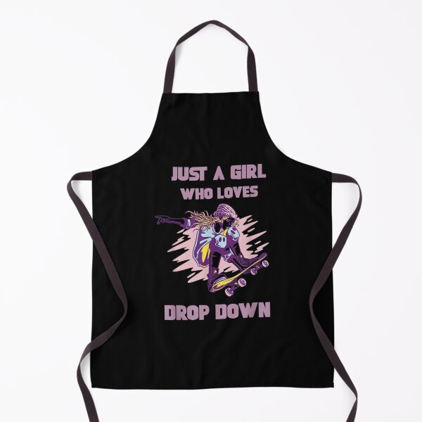 Item preview, Funny Just A Girl Who Loves Drop Down  designed and sold by wendyy88.