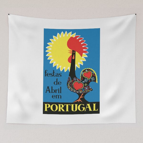 Item preview, 1965 PORTUGAL April Festivals Travel Poster designed and sold by retrographics.