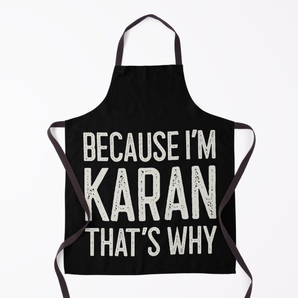 Item preview, Because I’m Karan That’s Why Funny Personalized Name designed and sold by MariosNydras.