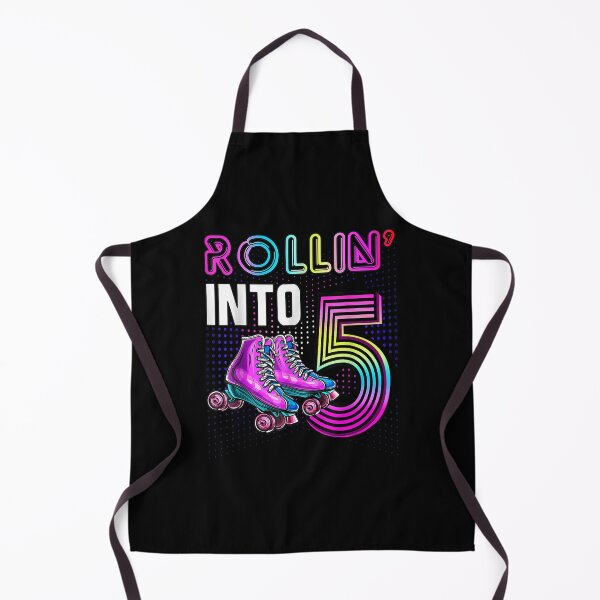Item preview, Rollin' Into 5 Roller Skating Rink 5th Birthday Party Girls designed and sold by brita797.