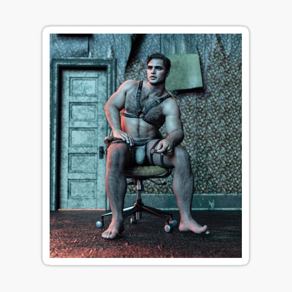 Leather Brando Sticker