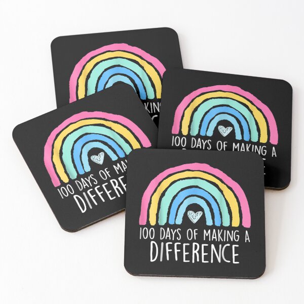Item preview, 100 Days Of Making A Difference 100th Day Of School Teacher  designed and sold by aprilsav.