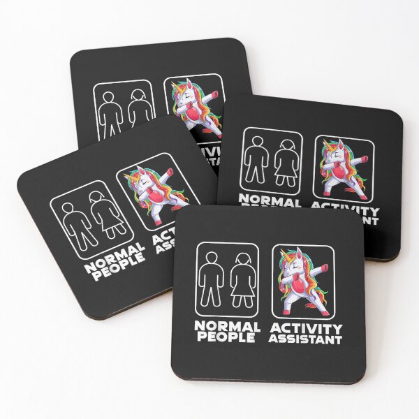 Item preview, Dabbing Unicorn Activity Assistant Activity Coordinator  designed and sold by brita797.