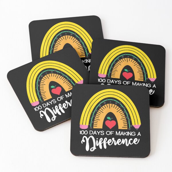 Item preview, 100 Days Of Making A Difference 100th Day Of School Teacher  designed and sold by brita797.