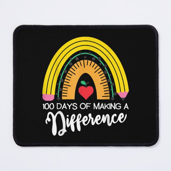 Item preview, 100 Days Of Making A Difference 100th Day Of School Teacher  designed and sold by brita797.