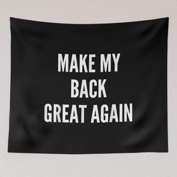 Item preview, Make My Back Great Again Funny Senior Injury Body Recovery  designed and sold by brita797.
