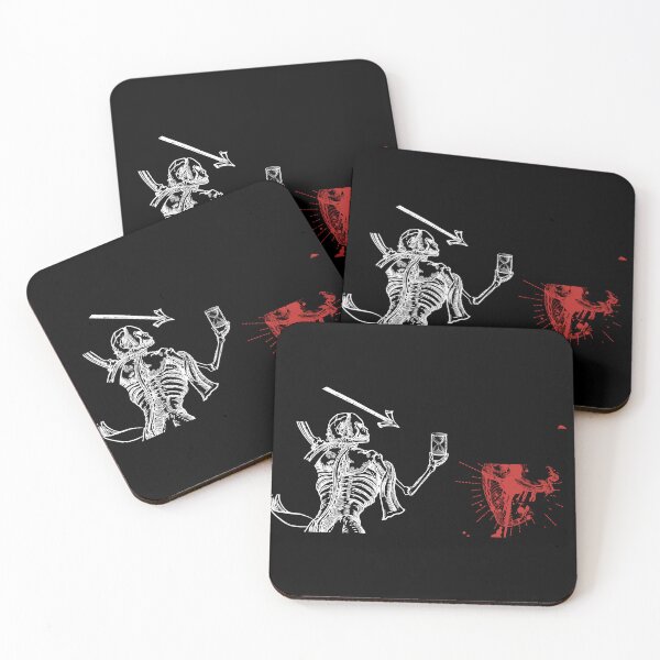 Item preview, Artistic Ink Blot Blackbeard Pirate Flag Reimagined designed and sold by Freihalt.