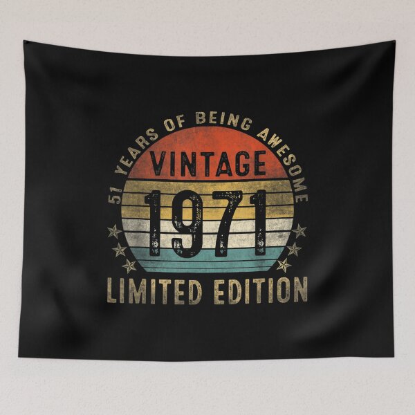 Item preview, 51 Yrs Old Gift Vintage 1971 Limited Edition 51st Birthday  designed and sold by brita797.