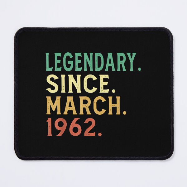 Item preview, 60 Year Old Vintage Legendary Since March 1962 60th Birthday designed and sold by wendyy88.