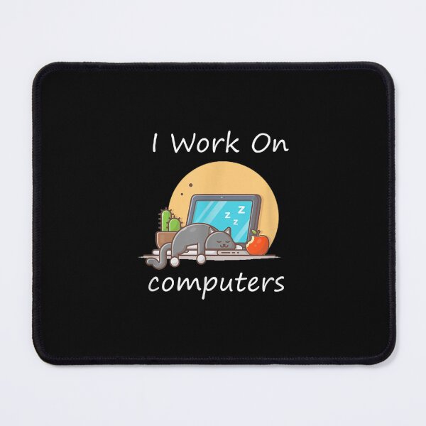 Item preview, I Work On Computers  designed and sold by brita797.