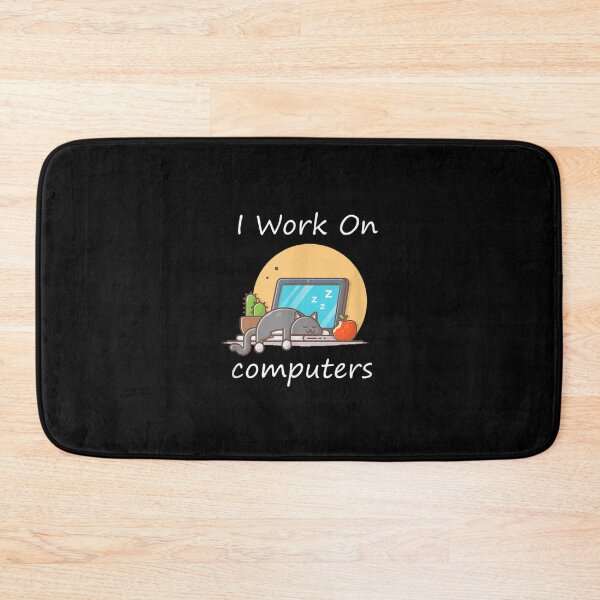 Item preview, I Work On Computers  designed and sold by brita797.
