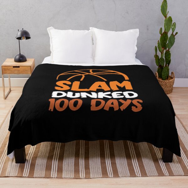 Item preview, Slam Dunked 100 Days Basketball Player Coach Student Teacher designed and sold by Dressed For  Duty.