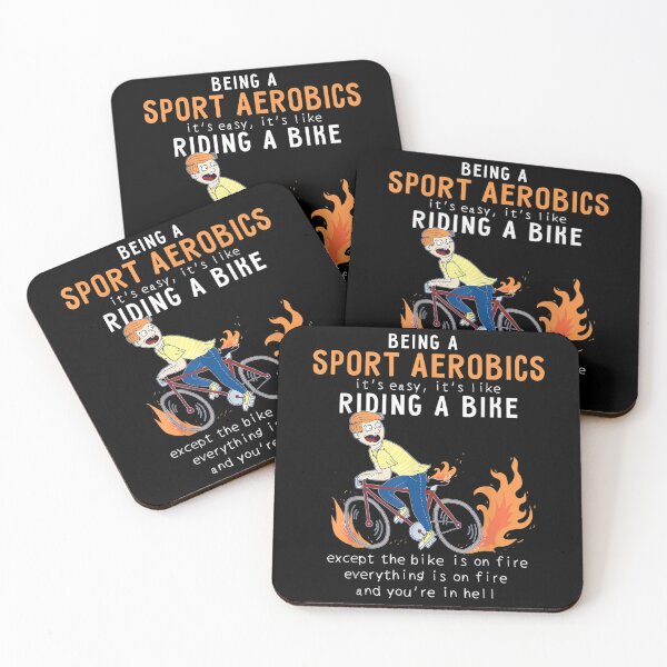 Item preview, Sport Aerobics Like Riding Bike Cyclist Funny  designed and sold by brita797.