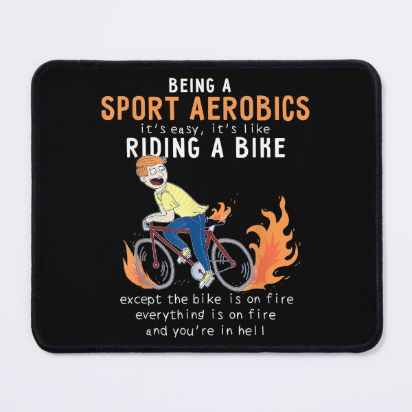 Item preview, Sport Aerobics Like Riding Bike Cyclist Funny designed and sold by brita797.