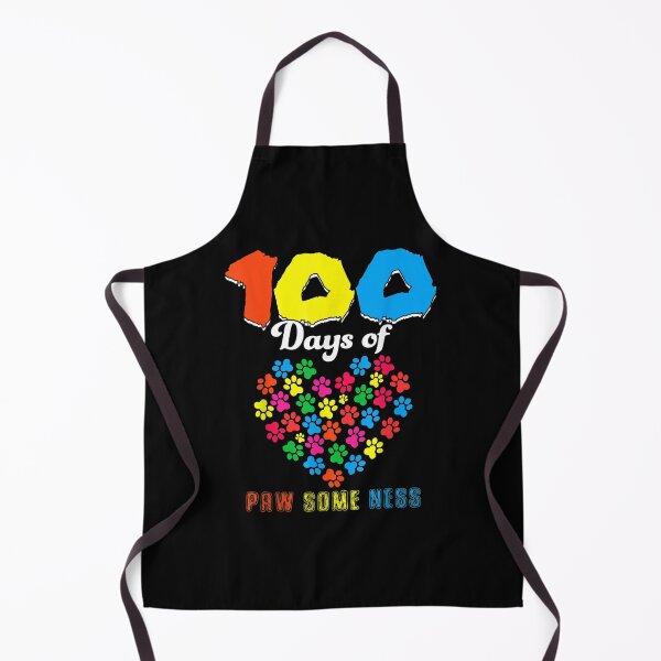 Item preview, Dog Paw 100 Days Of School Animal Lovers Funny Heart Educate  designed and sold by wendyy88.