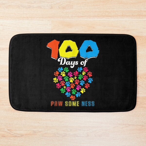 Item preview, Dog Paw 100 Days Of School Animal Lovers Funny Heart Educate  designed and sold by wendyy88.