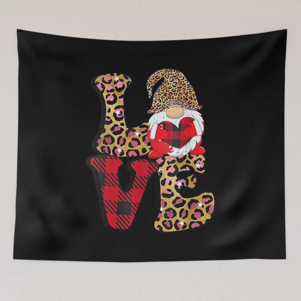 Item preview, Love Gnome Valentines Day Love Valentine Gnomes Heart  designed and sold by aprilsav.